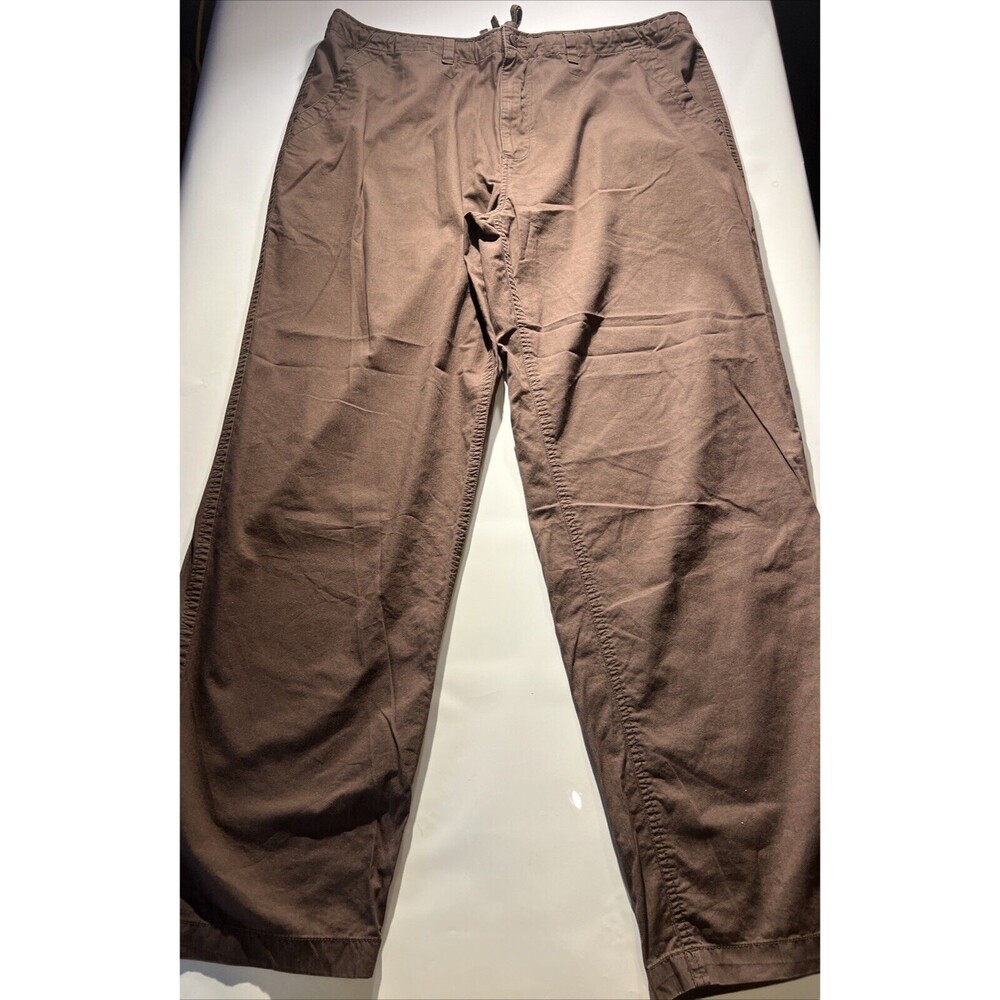 CUBAVERA MENS DRAWSTRING PANTS,  (36-38) X 30 - Cotton , EUC